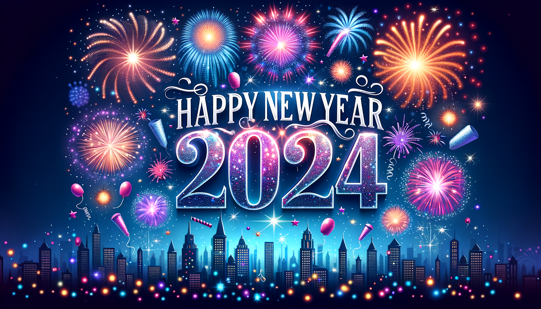 happy new year 2024