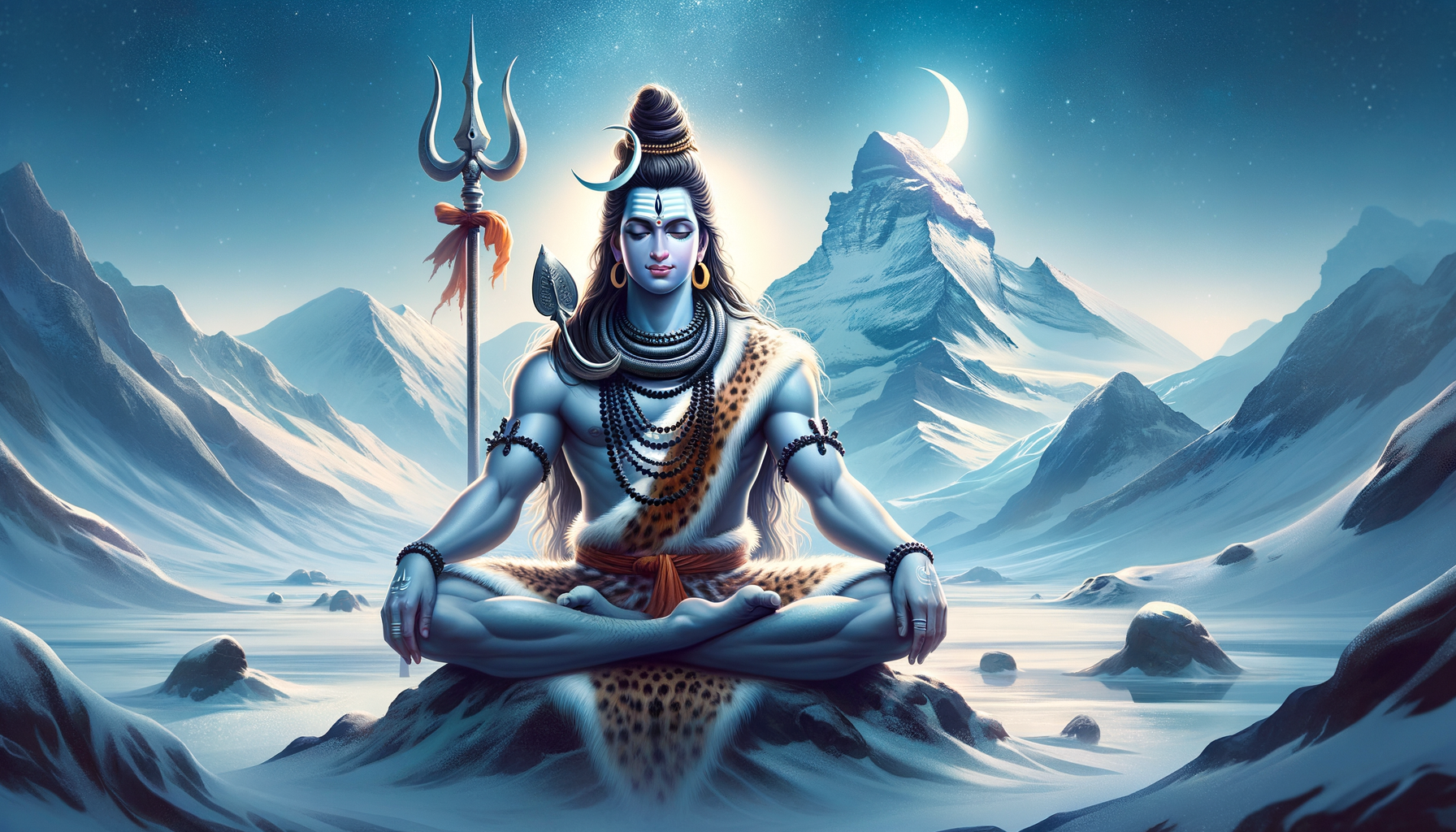 lord shiva at kailash