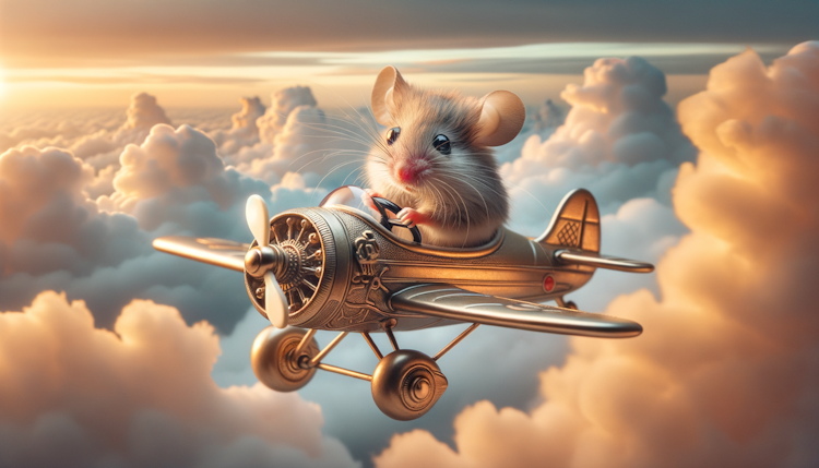 老鼠坐飞机