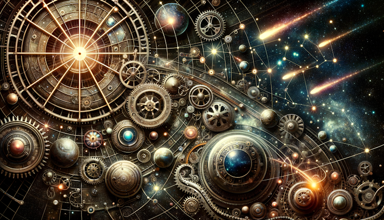 The magnificent mechanical architecture of the universe