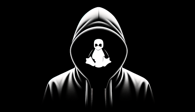 logo 面具 连帽衫 半身像 头像 黑客 数据 黑暗 linux 